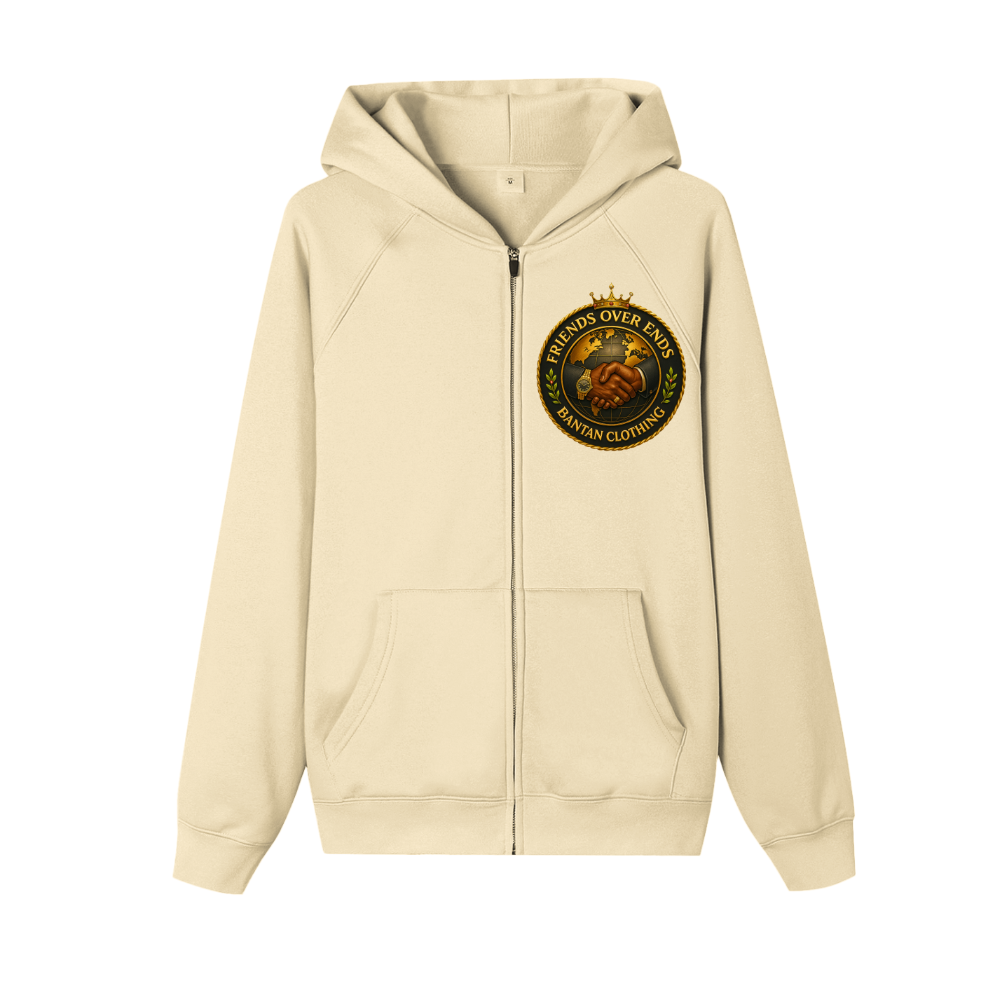 Essential Zip-up Fleece Hoodie