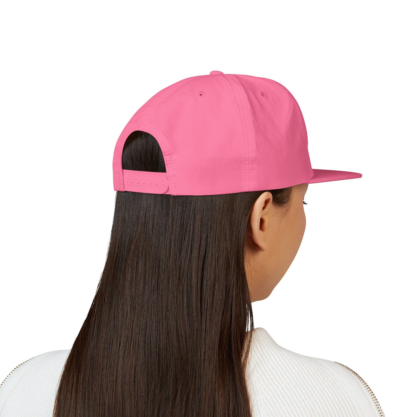 Surf Cap — 'Friends Over Foes' Embroidered Logo Snapback Hat