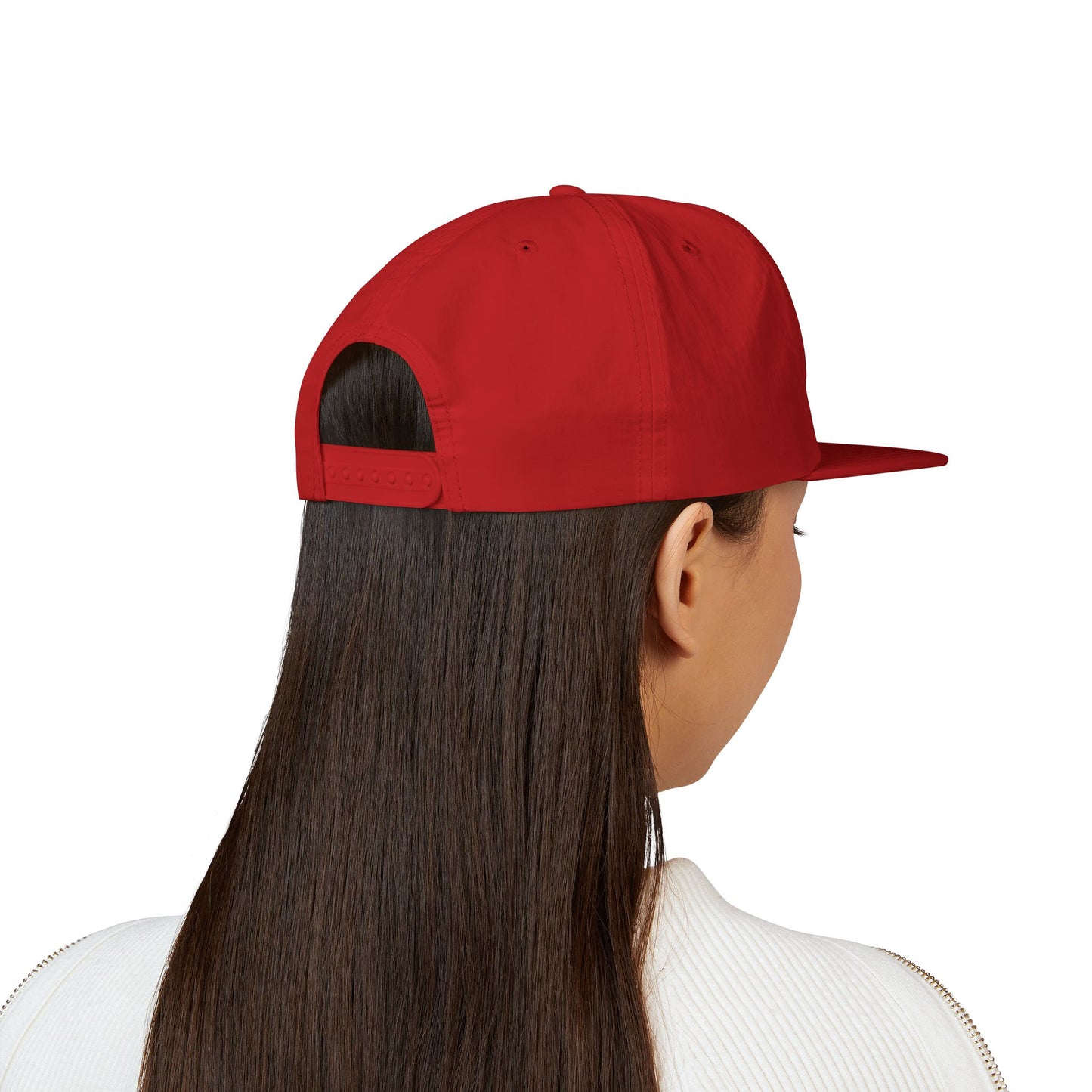 Surf Cap — 'Friends Over Foes' Embroidered Logo Snapback Hat