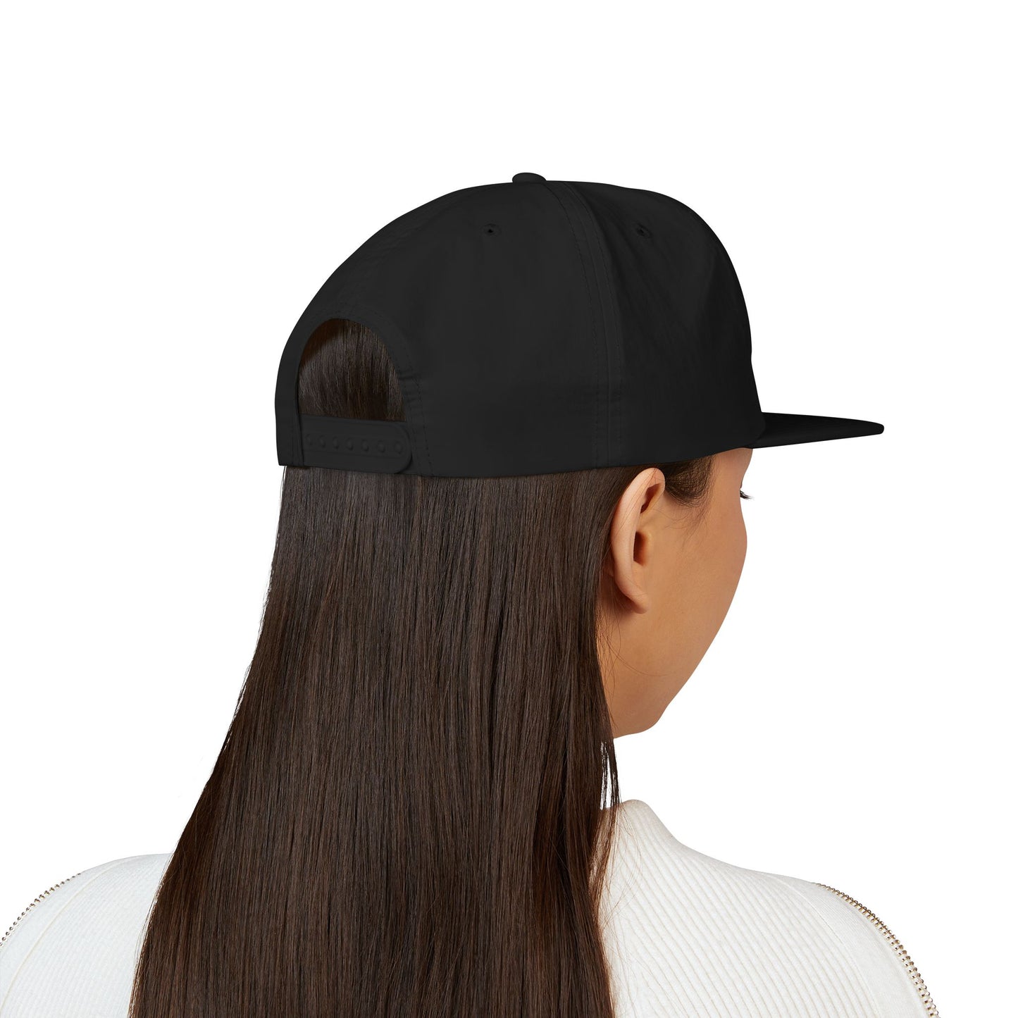 Surf Cap — 'Friends Over Foes' Embroidered Logo Snapback Hat