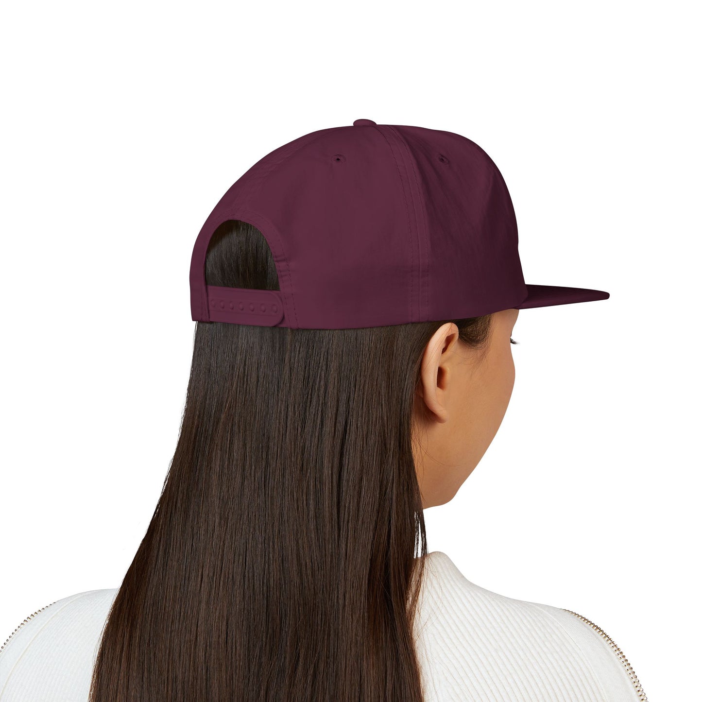 Surf Cap — 'Friends Over Foes' Embroidered Logo Snapback Hat