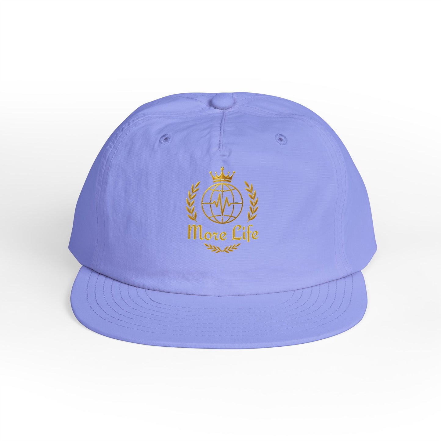 Surf Cap — 'Friends Over Foes' Embroidered Logo Snapback Hat