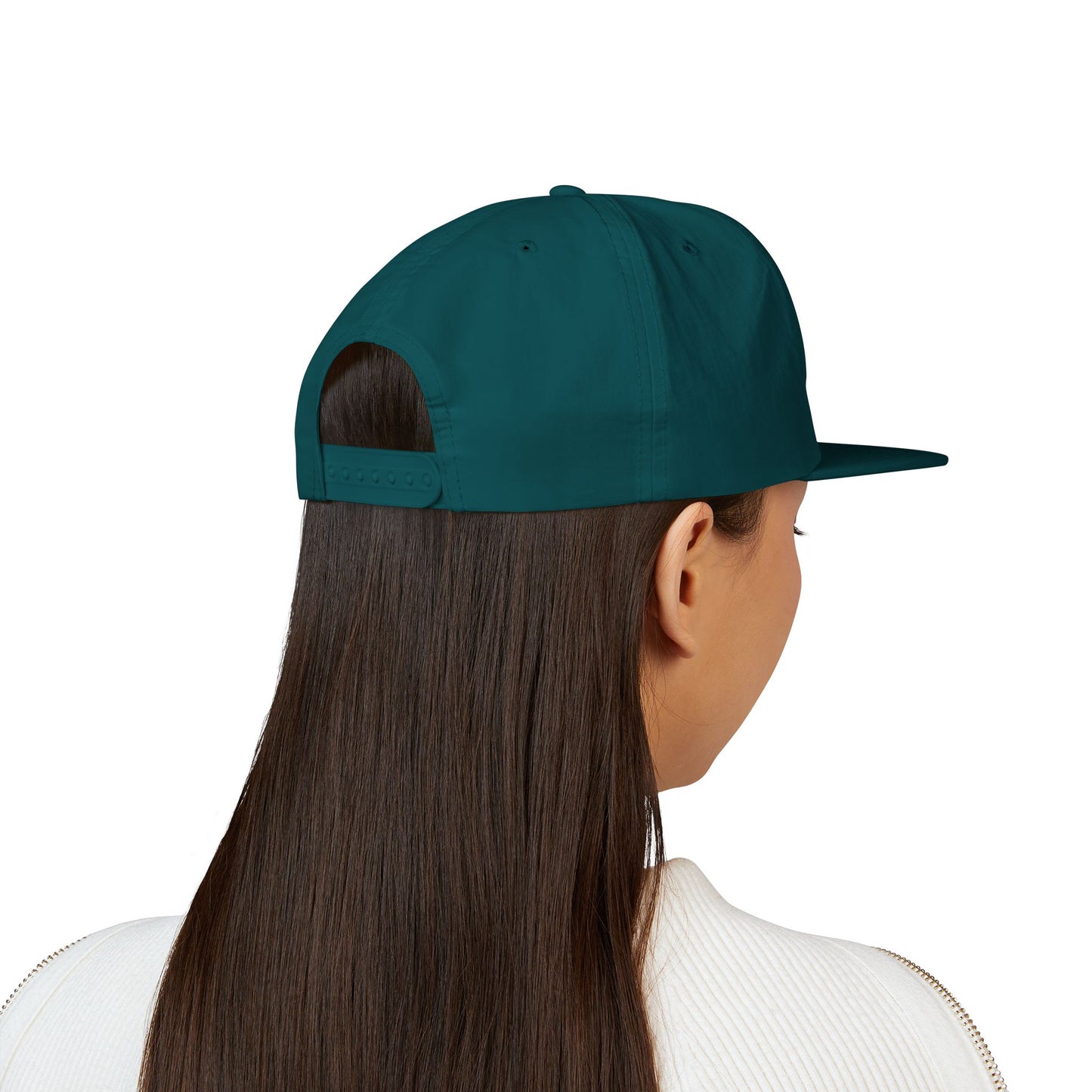 Surf Cap — 'Friends Over Foes' Embroidered Logo Snapback Hat