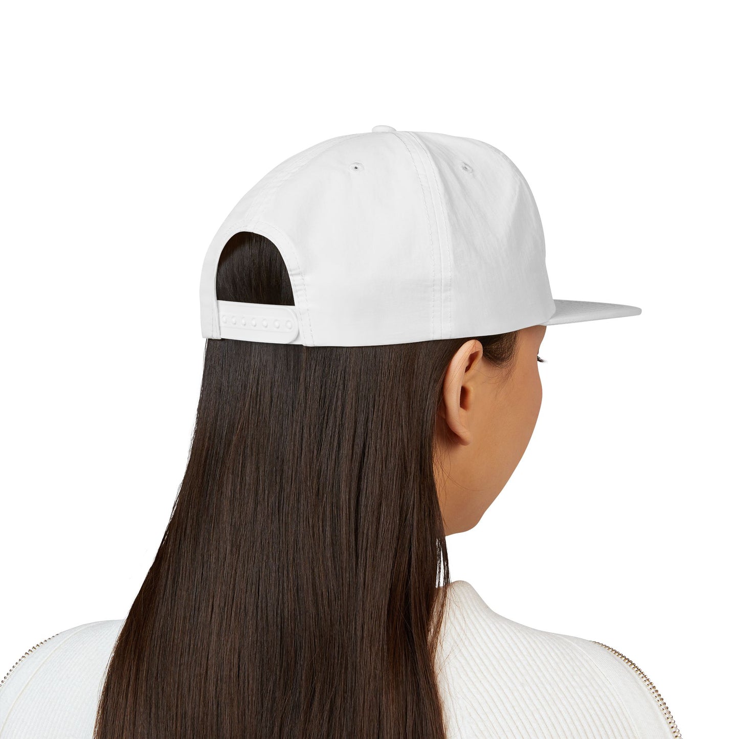 Surf Cap — 'Friends Over Foes' Embroidered Logo Snapback Hat