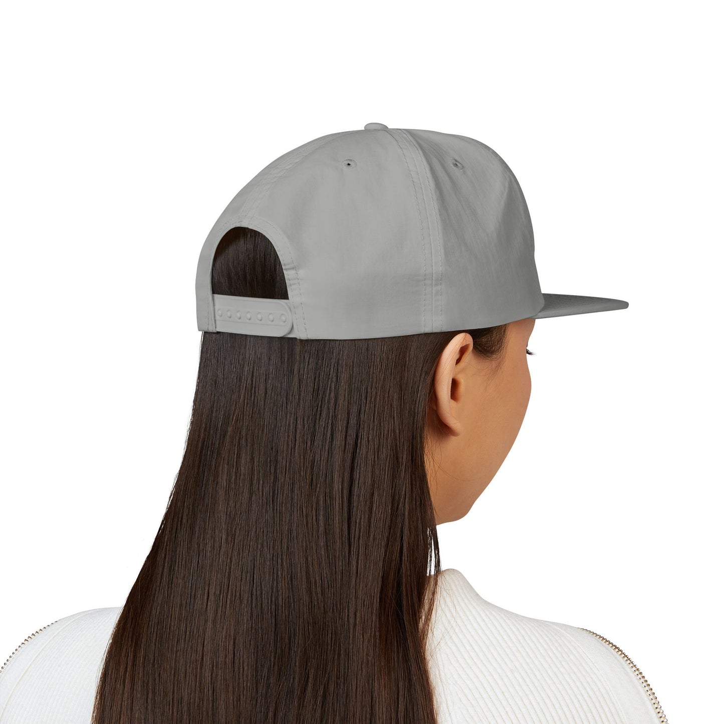 Surf Cap — 'Friends Over Foes' Embroidered Logo Snapback Hat