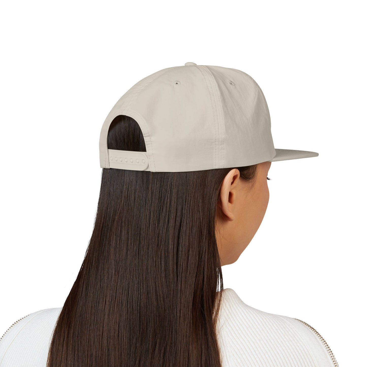 Surf Cap — 'Friends Over Foes' Embroidered Logo Snapback Hat