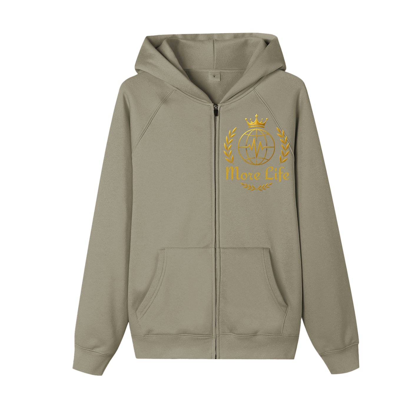 Essential Zip-up Fleece Hoodie