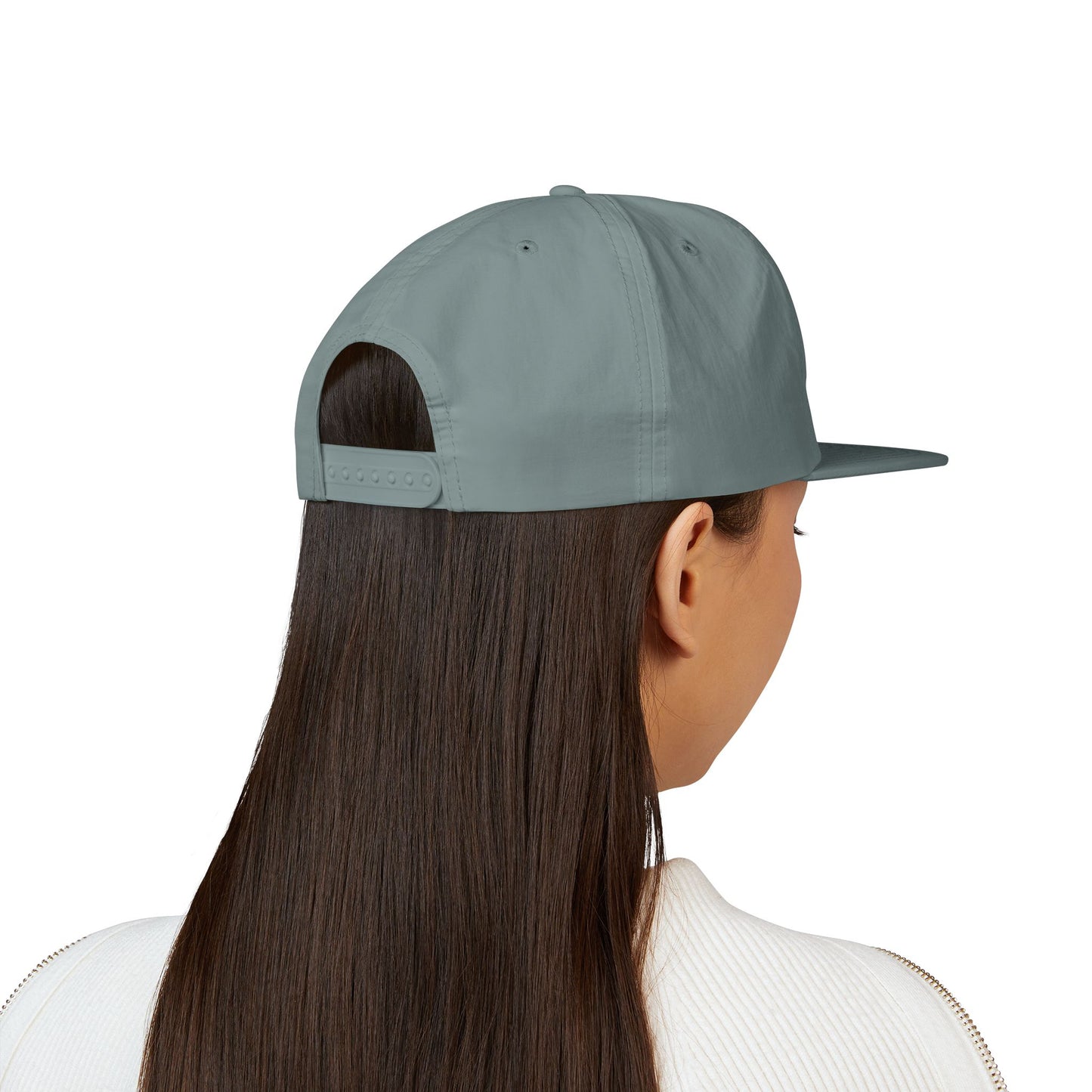 Surf Cap — 'Friends Over Foes' Embroidered Logo Snapback Hat