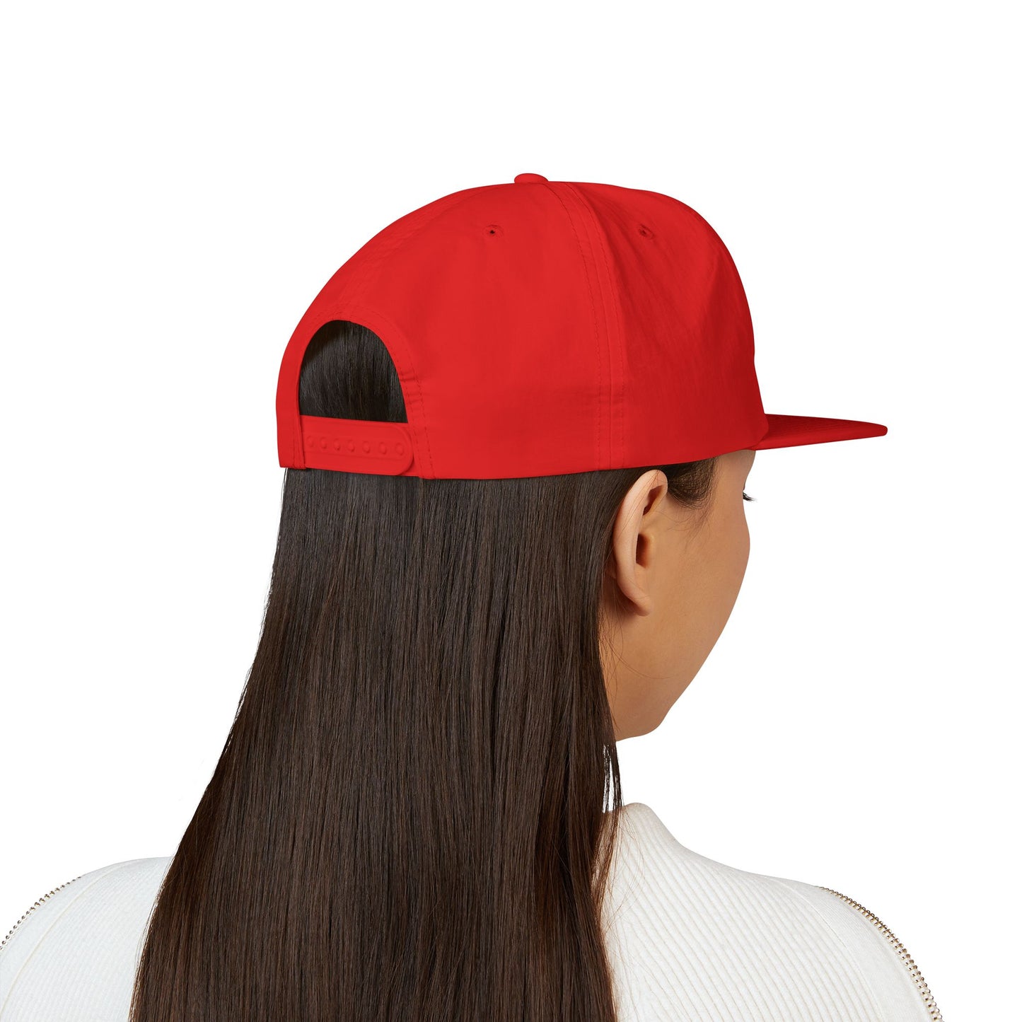 Surf Cap — 'Friends Over Foes' Embroidered Logo Snapback Hat