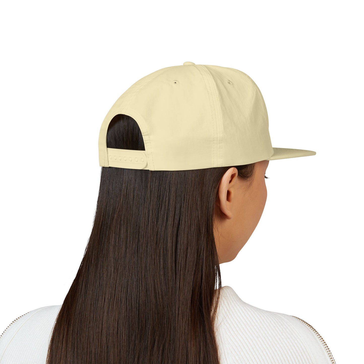 Surf Cap — 'Friends Over Foes' Embroidered Logo Snapback Hat