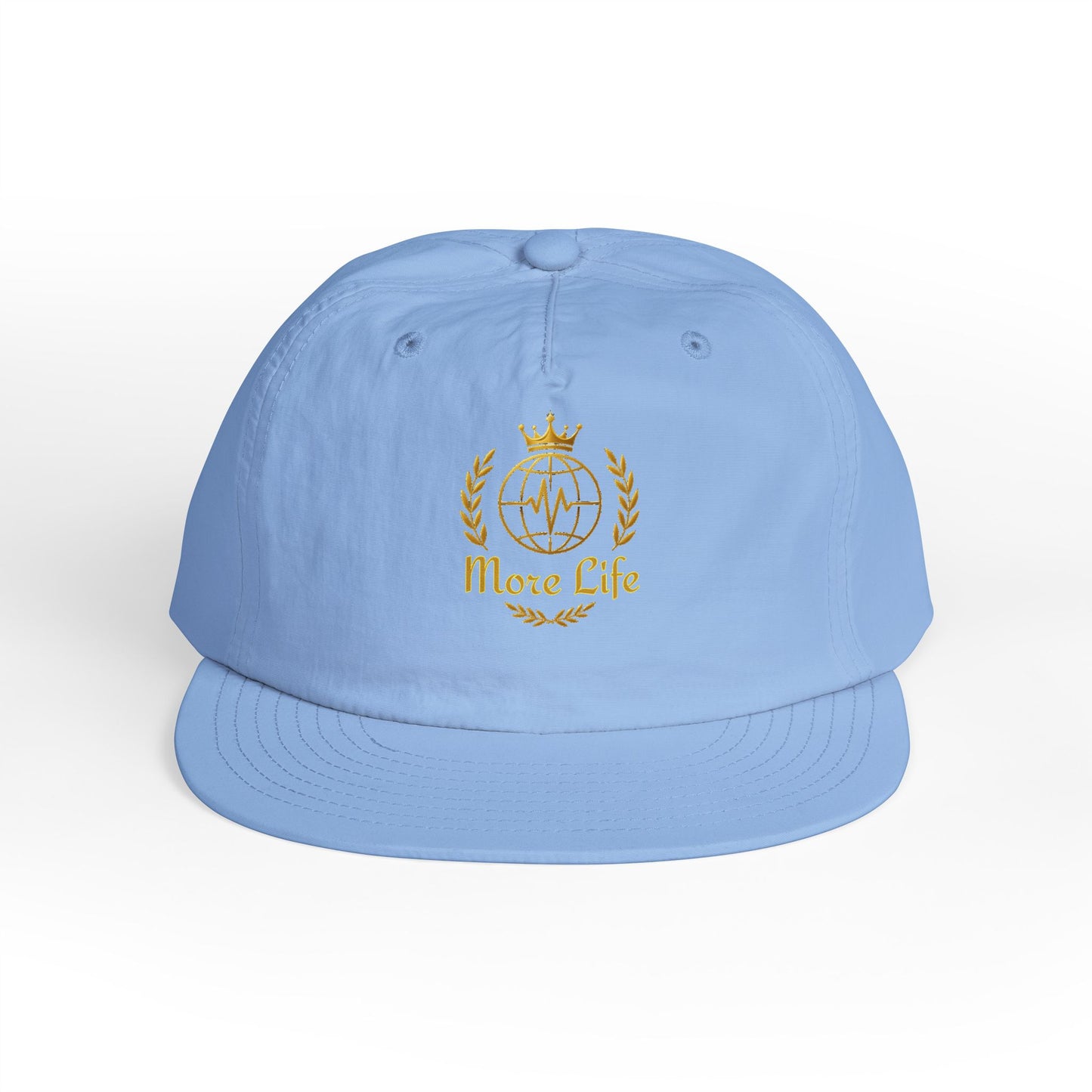 Surf Cap — 'Friends Over Foes' Embroidered Logo Snapback Hat