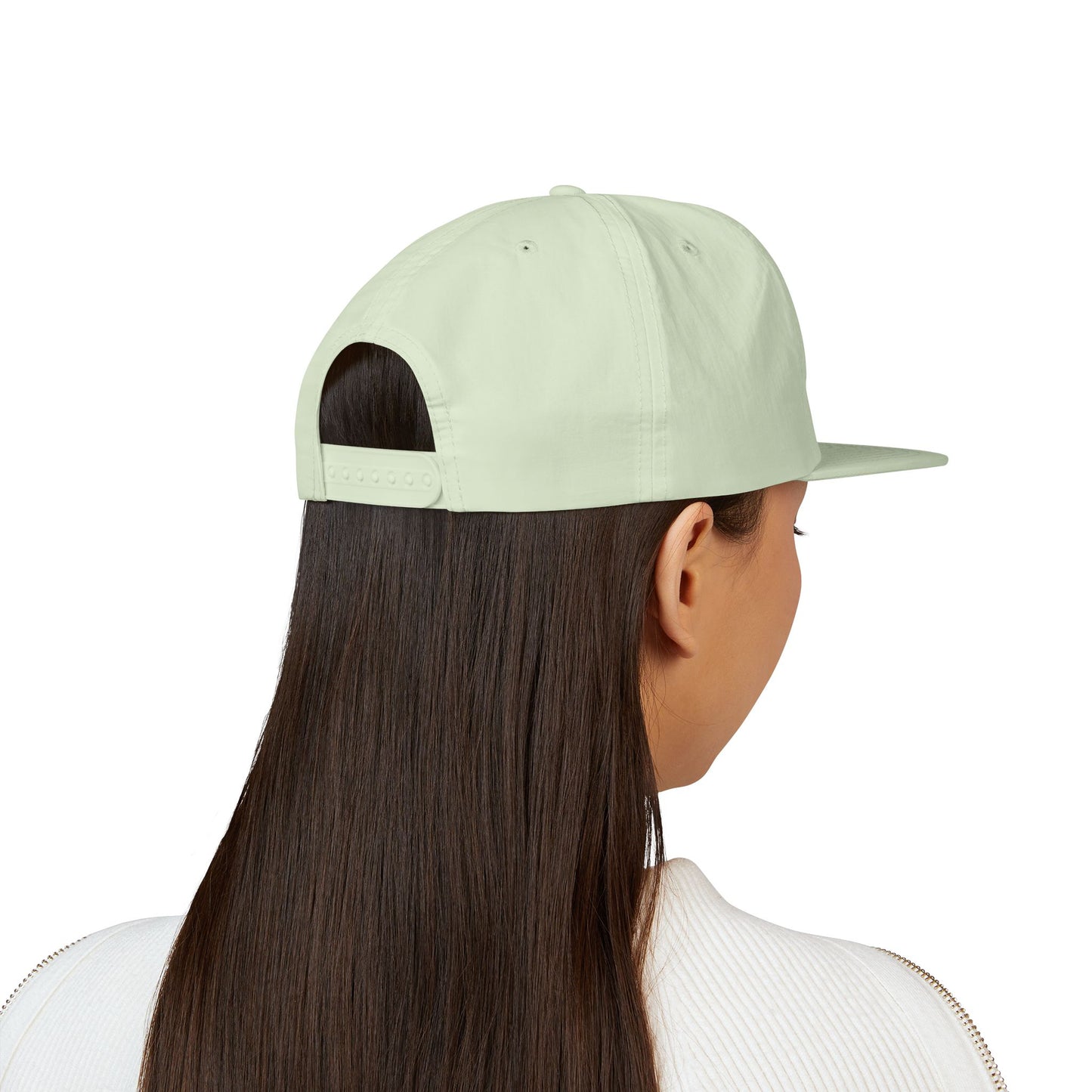 Surf Cap — 'Friends Over Foes' Embroidered Logo Snapback Hat