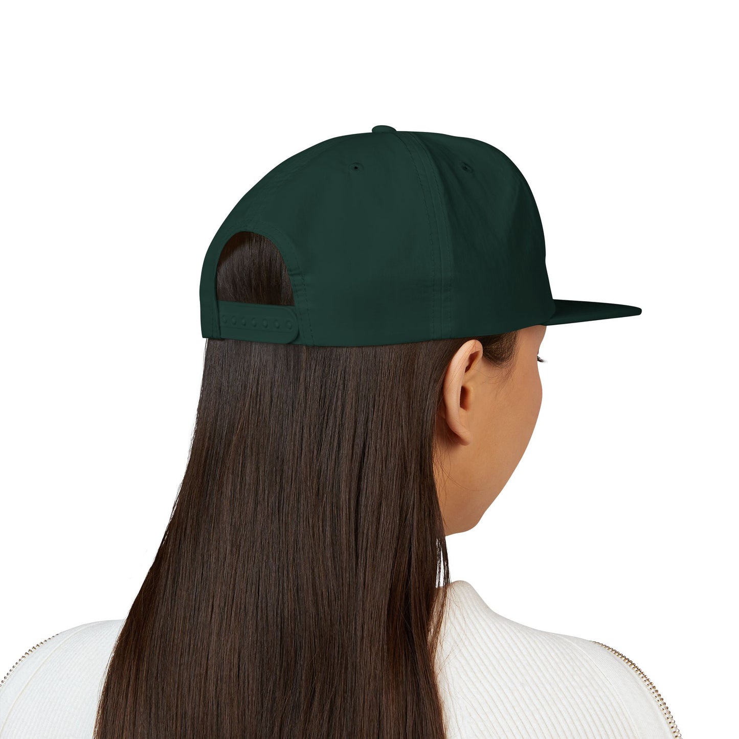 Surf Cap — 'Friends Over Foes' Embroidered Logo Snapback Hat