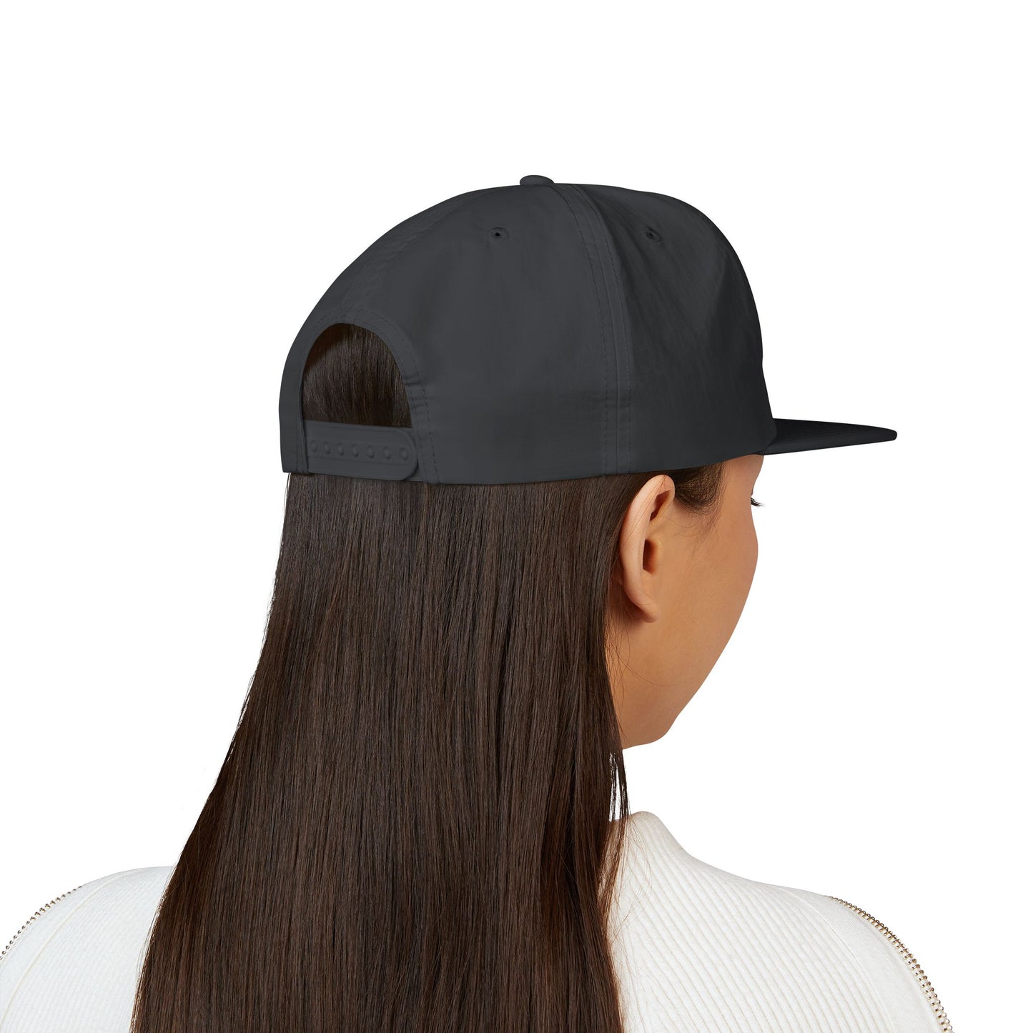 Surf Cap — 'Friends Over Foes' Embroidered Logo Snapback Hat
