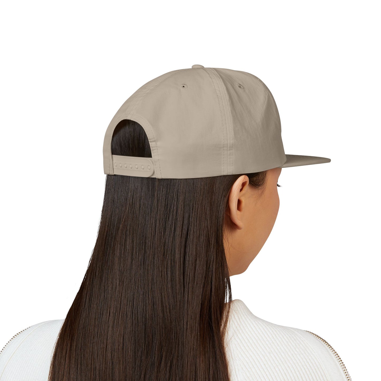 Surf Cap — 'Friends Over Foes' Embroidered Logo Snapback Hat