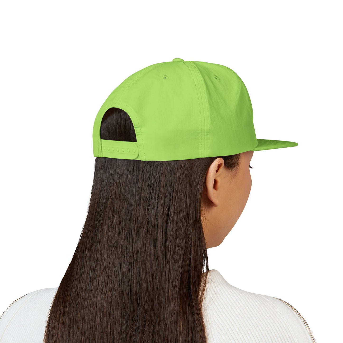 Surf Cap — 'Friends Over Foes' Embroidered Logo Snapback Hat
