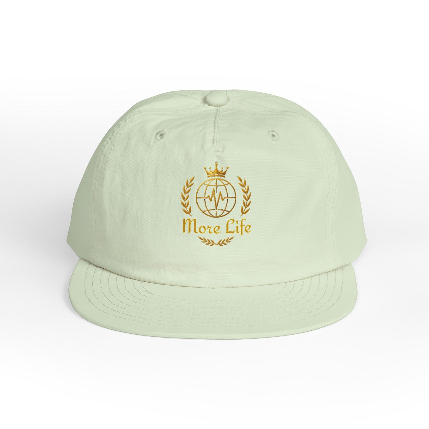 Surf Cap — 'Friends Over Foes' Embroidered Logo Snapback Hat