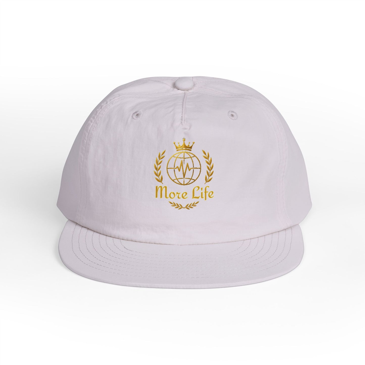Surf Cap — 'Friends Over Foes' Embroidered Logo Snapback Hat