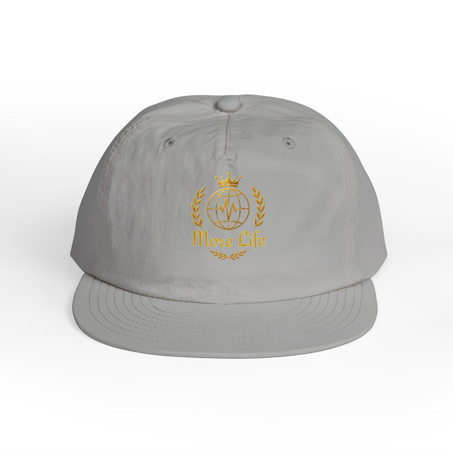 Surf Cap — 'Friends Over Foes' Embroidered Logo Snapback Hat