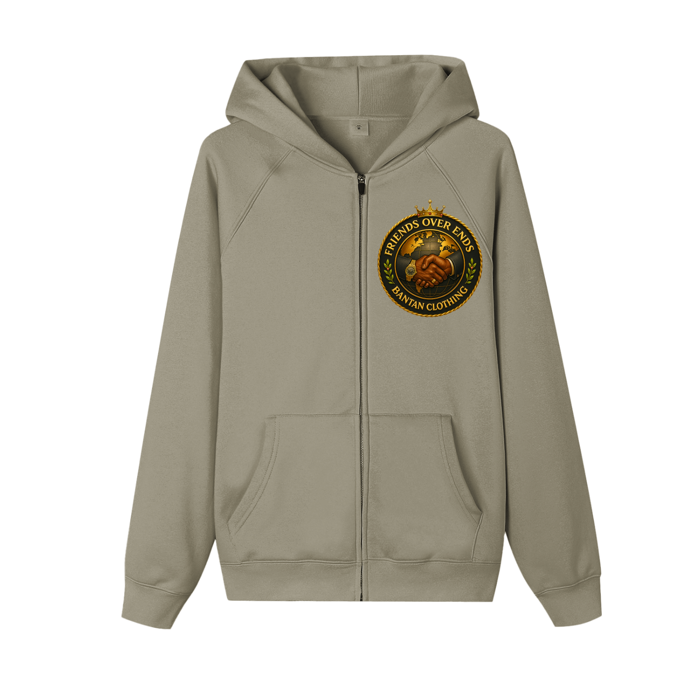 Essential Zip-up Fleece Hoodie