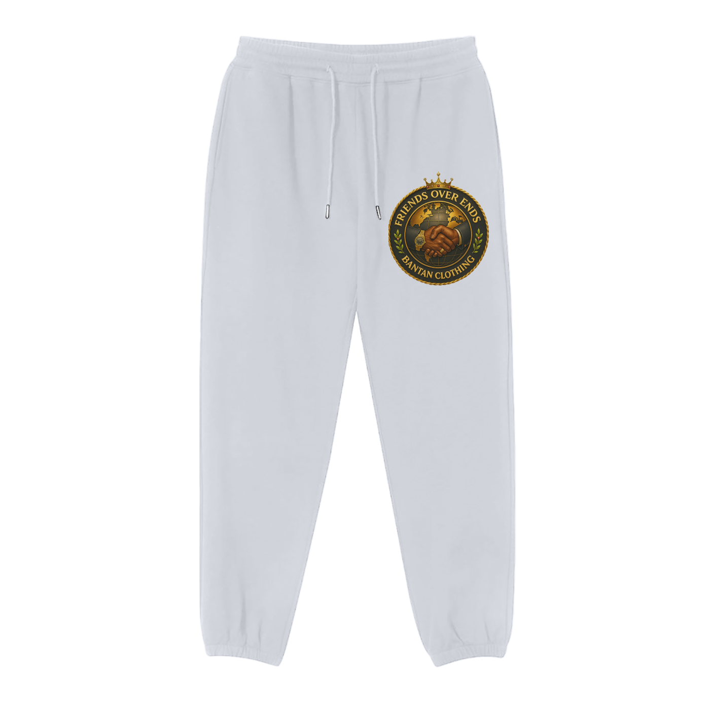 Men's Elastic Waist Cotton Joggers
